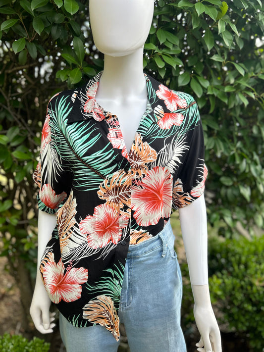 Tropical Button Up